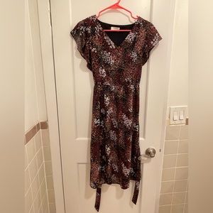 Loft petite midi dress